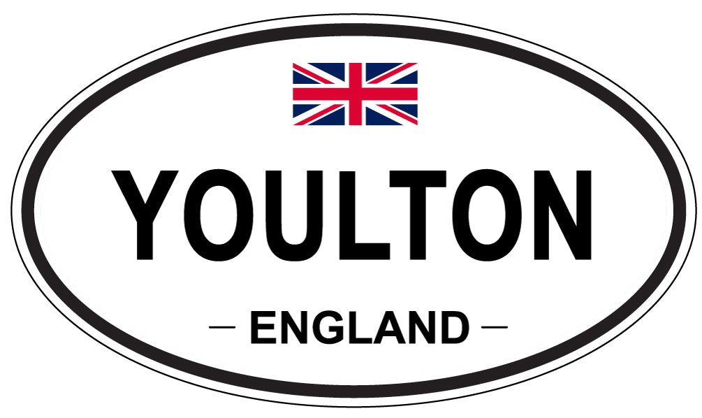 YOULTON, England - Oval Magnet