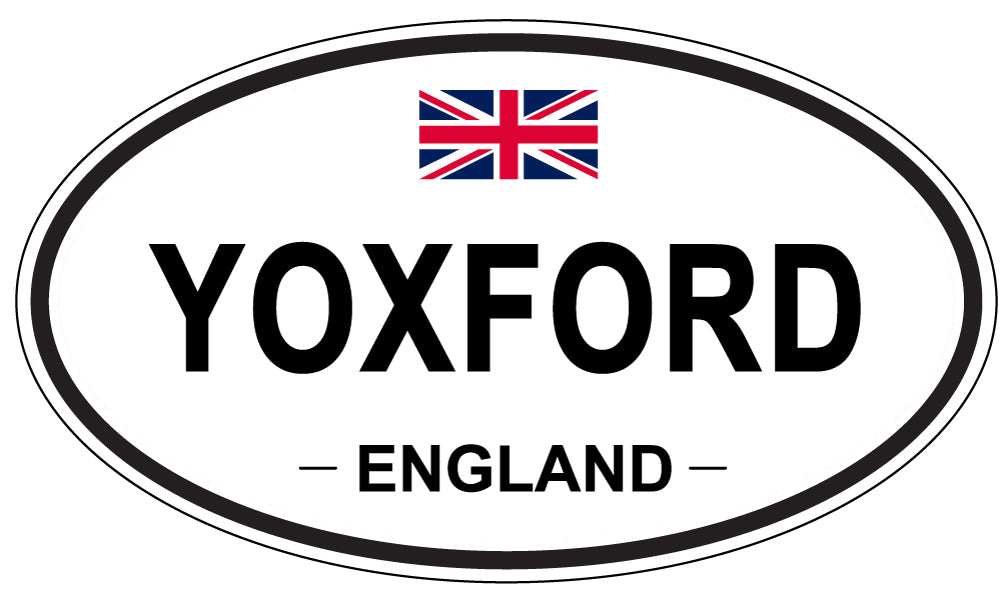 YOXFORD, England - Oval Magnet