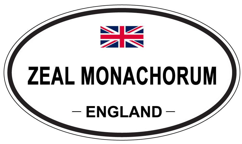 ZEAL MONACHORUM, England - Oval Magnet