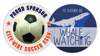 Kwik-Ship Circle Decals — Digitally Printed example 2