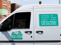 White Polyester Decals