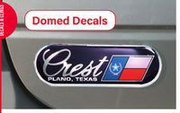 No. 929 Custom Digital Domed Decals example 2