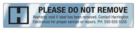 Voidable Tamper-Evident Decals example 2