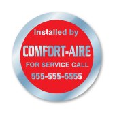 Gold Polyester and Brushed Chrome Polyester Identification Decals example 10