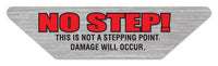 Brushed Chrome and Gold Polyester Decals example 4