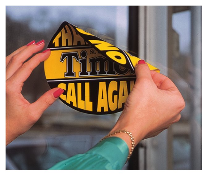 Double-Sided Window Decals