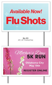 Yard Signs & Frames example 2