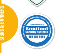 Security Decals example 3