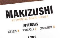 Plastic Menus example 2