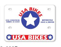 Motorcycle License Plates example 8