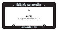 License Plate Frames