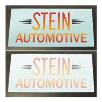 Digitally Printed Pro-Cut Vinyl Decals example 2