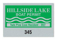 Mini Parking Permits example 2