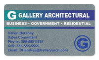 Plastic Business Cards example 3