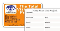 Spot Color Membership Cards example 2