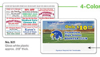 4-Color Process Membership Cards