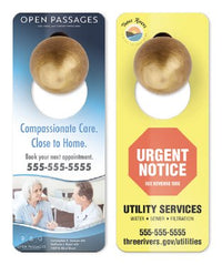 4-Color Process Door Knob Hangers example 4