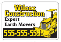 4-Color Process Magnetic Signs example 2
