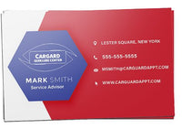 4-Color Process Business Card Magnets — 5 Day example 2