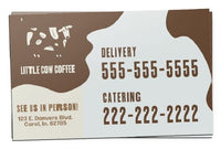 Spot Color Business Card Magnets example 3