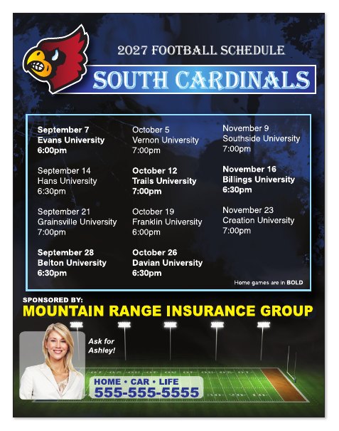 Schedule Magnets example 2