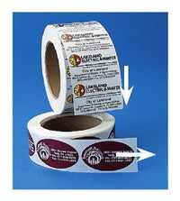 Embossed Roll Labels example 8