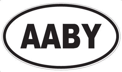 AABY - Oval Magnet