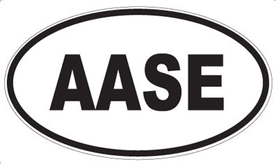 AASE - Oval Magnet