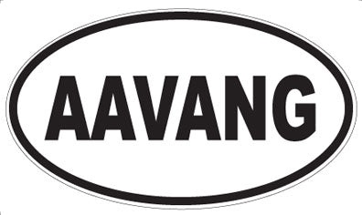 AAVANG - Oval Magnet