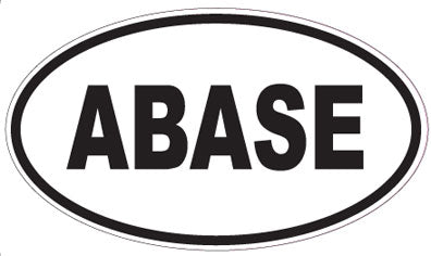 ABASE - Oval Magnet