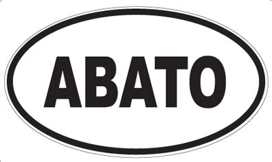 ABATO - Oval Magnet