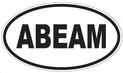 ABEAM - Oval Magnet