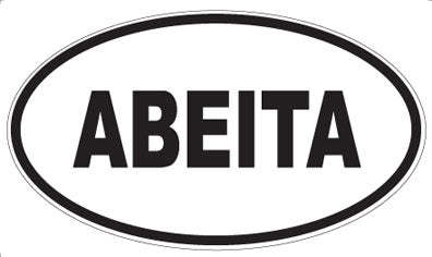 ABEITA - Oval Magnet