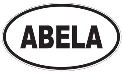 ABELA - Oval Magnet