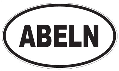 ABELN - Oval Magnet