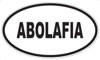ABOLAFIA - Oval Magnet