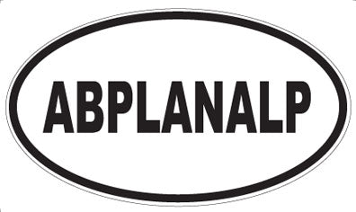 ABPLANALP - Oval Magnet