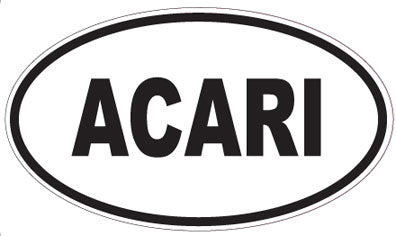 ACARI - Oval Magnet