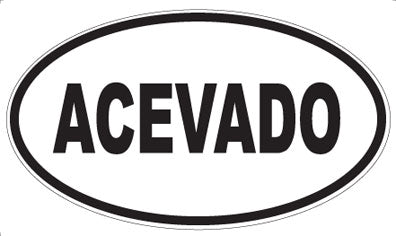 ACEVADO - Oval Magnet
