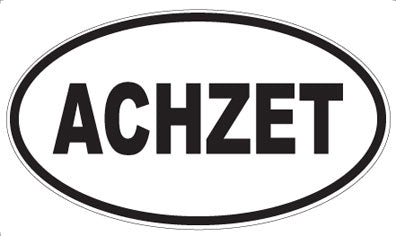 ACHZET - Oval Magnet