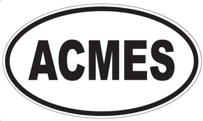 ACMES - Oval Magnet