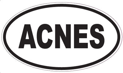 ACNES - Oval Magnet