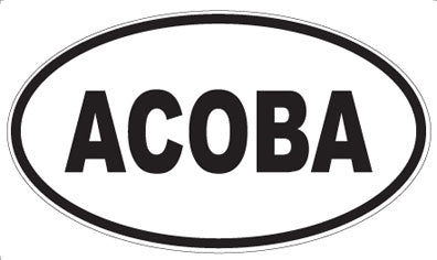 ACOBA - Oval Magnet