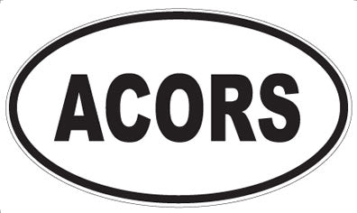ACORS - Oval Magnet