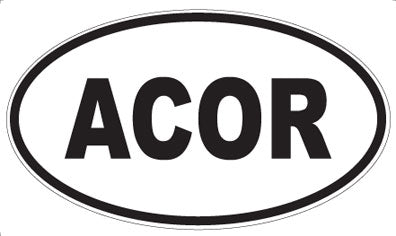 ACOR - Oval Magnet