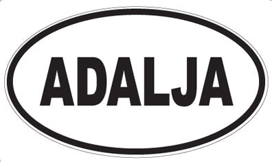 ADALJA - Oval Magnet