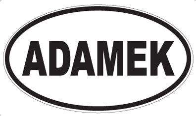 ADAMEK - Oval Magnet