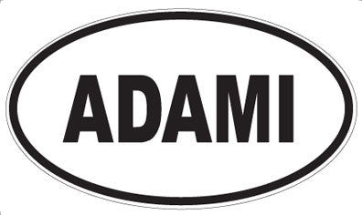 ADAMI - Oval Magnet