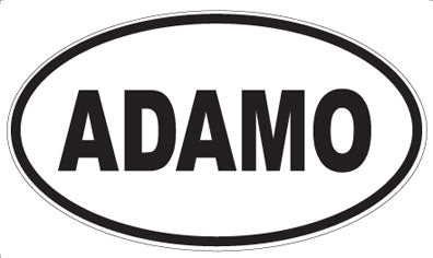 ADAMO - Oval Magnet