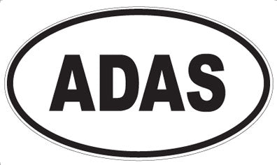 ADAS - Oval Magnet